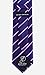 Scott Allan Collection Navy Blue & Pink Necktie for Men - Jacquard Woven Classic Striped Tie - Dark Blue Pink Wedding Tie for Groom