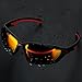 Shieldo Polarized Sports Sunglasses For Men And Women Cycling Driving Mountain Sport Eyeglasses, Mirrored Fashion Shades Eyewear Unbreakable Frame Glasses SLT002