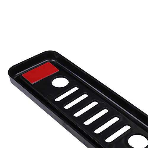 KIWI MASTER Third Brake Light Cover for 2007-2017 Jeep Wrangler JK, 3rd High Mount Tail Light Cover Rear Lamp Protector for Jeep Wrangler JK JKU Unlimited