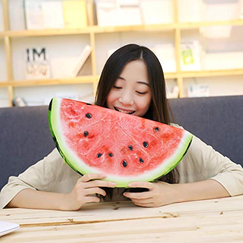 XGao Summer Creative Grapefruit Fruit Pattern Floor Pillow Cushion Cover Home Decoration (Watermelon Red) - Thumbnail 2