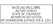 MaxMark Notary Stamp for State of Colorado- Self Inking Stamp