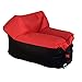 EasyGo Products Woohoo 2.0 Giant Inflatable Lounger Chair with Carry Bag, Red Chair