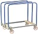 Little Giant PT-2436-5PY Steel Panel Truck with Swivel Casters and Wood End, 1000 lbs Load Capacity, 24" Width x 36" Length