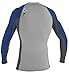 O'NEILL Wetsuits Basic Skins Long Sleeve Crew, BL_GRAY - Medium