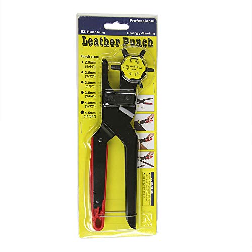 Heavy-Duty Revolving Leather Punch Pliers