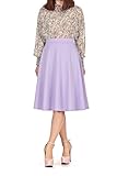Dani's Choice Fine Versatile A line Full Flared Swing Skater Midi Skirt