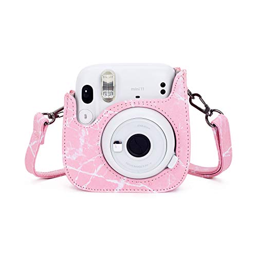 Leebotree Sofortbildkameras Tasche Kompatibel mit Instax Mini 11 Sofortbildkamera aus Weichem Kunstleder mit… – Bild 5