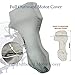 SavvyCraft Heavy Duty Full Outboard Boat Engine Motor Cover, Color Gray/Blue/Black