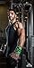 Bear Grips Wrist Wraps Set - Superior Wrist Wraps for Weightlifting, Heavy Duty Lifting Wrist Wraps Support for Men & Women. Two Wrist Wrap Per Pair, 2-Band, 18”, Green with Black Stripes