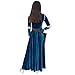 DAZCOS US Size Adult Princess Cosplay Costume Renaissance Medieval Dress with Quiver(XX-Large)