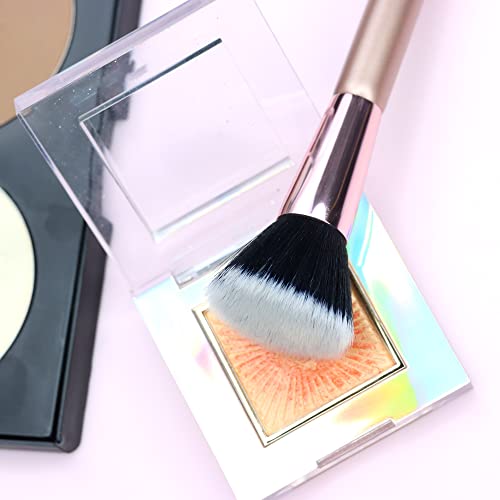 Doppel-End Foundation Pinsel Concealer Pinsel Powder Facial Makeup Pinsel, Concealer Pinsel zum Mischen von flüssigem Puder, Rougepinsel Contour Foundation Highlighter Make up Pinsel