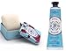 La Chatelaine 20% Shea Butter Hand Cream + French Soap in a Tin, Shea Scent, Moisturizing, Nourishing, Made in France, Travel Size Hand Lotion 1 fl oz, Natural Triple Milled Bar (100 g), Bundle