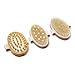 Premium Bamboo Long Handle Body Brush with Natural Boar Bristle Set Best for Wet Or Dry Skin Brushing Exfoliating Skin - Stimulating Lymphatic System Flow Increase Blood Circulation -Reduce Cellulite