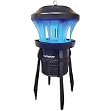 Insect Trap &amp; Bug Zapper By Lumapest: UV Light Attractant For Mosquitos, Bugs, Gnats &amp; Wasps – Fly Zapper With Suction Fan – Outdoor &amp; Indoor Nontoxic Bug Killer With A Removable Base