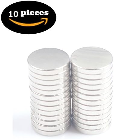 Refrigerator Magnets 12X2mm Deep Diy Personalized For Fridge Door Whiteboard Magnetic Map Magnetic Screen Door Bulletin Boards Refrigerators Tiny Round Disc Sliver(10pcs)