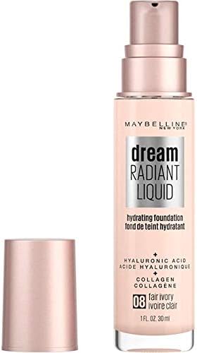 maybelline dream radiant liquid hydrating foundation with hyaluronic acid and collagen