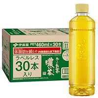 Functionality Labeled Food: Ito En Labelless Ooi Ocha Concentrated Tea 460ml×30 Bottles Smart Bottle