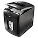 GBC Paper Shredder, Auto Feed, 130 Sheet Capacity, Super Cross-Cut, Small Home Office Shredder, Stack-and-Shred 130X (1757571) , Black
