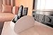 Homeze Remote Control Holder TV Television Organizer, Caddy Smart TV, DVD, Mobile, Stationary Makeup Brush Living Room, Lounge, Home, Kitchen Organiser, Container with Gift Box White