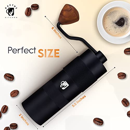 Manual Coffee Grinder Portable Hand Coffee Grinder with Adjustable