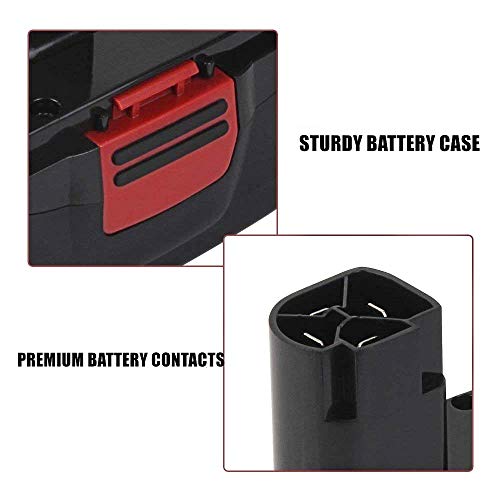 2Pack C3 Battery 3.6Ah Replacement for Craftsman 19.2V Battery DieHard C3 19.2 Volt Power Tools 130279005 130279017 11376 11045 Cordless Drill Drivers