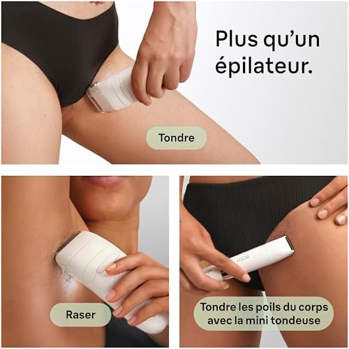 Epilateur Electrique Femme Silk Epil 7 7-441, Gris et Blanc