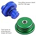 Diesel Fuel Cap for Dodge, Magnetic Ram Diesel Billet Aluminum Fuel Cap and DEF Cap Combo for 2013-2018 Dodge Ram Truck 1500 2500 3500 with New Easy Grip Design