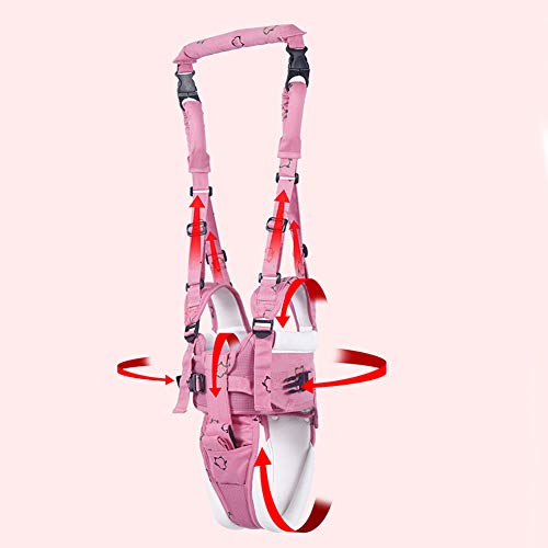 CactusAngui Baby Walking Helper Removable Crotch Baby Walker Helper Toddler Leash Kid Walking Belt Harness Strap Light Blue