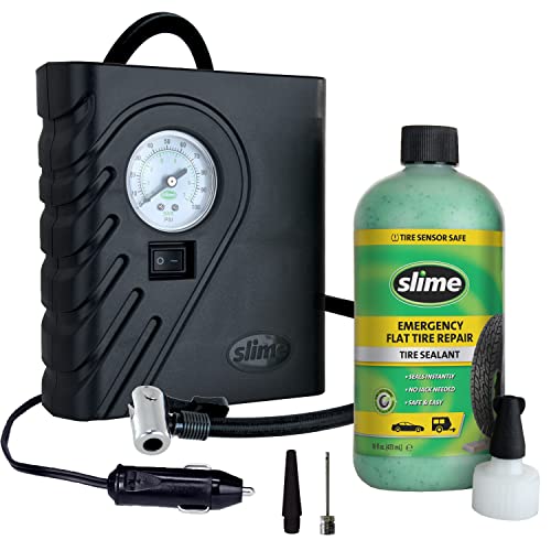 Tire Sealant Puncture Repair Kit And Pump Slime Tire Repair Kit