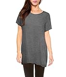 HyBrid & Company Womens Short Kimono Sleeve Loose Fit Tunic Top Made in USA