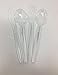 Fineline settings Disposable Plastic Clear | Flairware Collection | Pack of 100 Soup Spoon, 10.5 inches (RET-2505-CL)