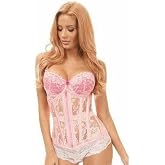 Daisy corsets womens Lavish Lt Sheer Lace Under Bust Corset