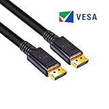 Club3D DisplayPort to DisplayPort 1.4/HBR3 Cable DP 1.4 8K 60Hz 4m/13.12', 24AWG Black, VESA Certified (CAC-1069B)