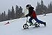 Strider 12” Snow Skis Set - Transform Balance Bike into Sled - Fits All Our 12” Balance Bikes - For Kids 1 to 4 Years - Tool-Free Assembly