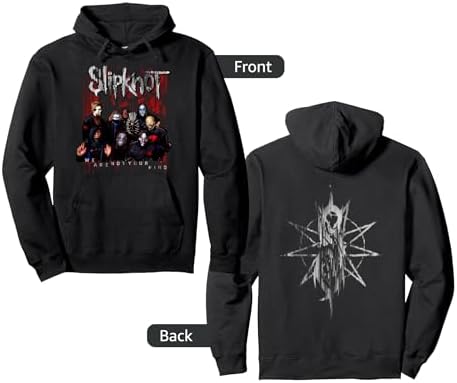 Amazon.com: Official Slipknot Self Titled Pullover Hoodie