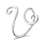DAOCHONG Simple Ring for Women S925 Sterling Silver