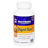 Enzymedica - Digest Basic, Essential, Full Spectrum Digestive Enzymes, 180 Capsules (FFP)