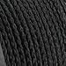 emma kites 100% Black Kevlar Braided Cord 100Ft 300Lb High Strength, Abrasion Flame Resistant, Tough Survival Tactical Cord Model Rocket Paracord Snare Line Fishing Assist Cord
