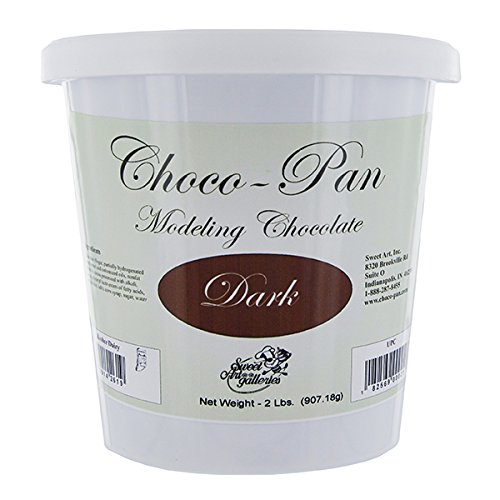 Choco-Pan Modelling Chocolate - Dark - 2 lb Choco-Pan Modelling Chocolate - Dark - 2 lb