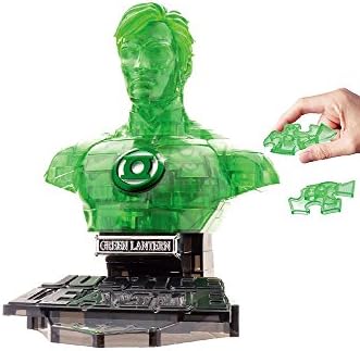 Happywell Justice League Green Lantern Bust 3-D Puzzle - Crystal