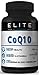 COQ10- CoEnzyme Q10 - 100MG servings- 120 Capsules - Reduce High Blood Pressure Vitamins - Total Heart Health Vitamins - Healthy Aging- lower ldl cholesterol support naturally - Chest Pain Relief
