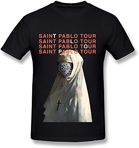 UTU Kanye West Saint Pablo Tour Mens Fashion T Shirt Black 3X