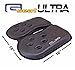 GSeat Ultra Orthopedic Gel and Foam Seat Cushion (Gray) – for Coccyx, Back, Tailbone, Prostate, Postnatal, and Sciatica Pain/Discomfort – Office, Car, Chair, Travel
