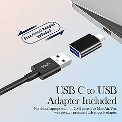 VOTNTUT USB Computer Speakers for Desktop