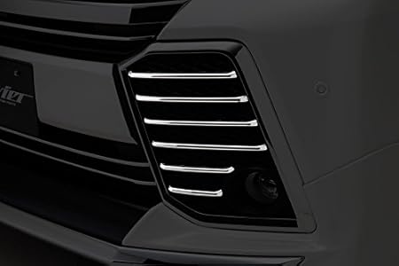 Amazon 30系 ヴェルファイア Z エアロバンパー装着車用 フォグランプカバー フォグベゼルフィンカバー 12pcs グリル 車 バイク