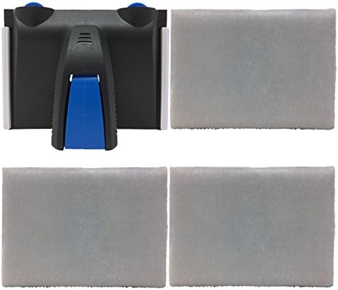 Genuine Goods Paint Edger Plus attached Pad, 3 Easy Replacement Pads, Threaded handle