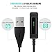 Fitbit Flex 2 Charger with Reset Button, MoKo Replacement USB Charging Cable Cradle Dock Adapter with 6.7