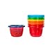 The First Years Take and Toss Snack Containers with Lids, 4.5 Ounce (Pack of 6)