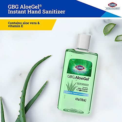 Clorox Healthcare GBG AloeGel Hand Sanitizer Gel 4oz (118ml) Clorox