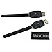 Growtech Two Black batteries 510 thread and One Charger-With Metal Carry Case